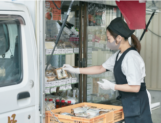 販売へのこだわり